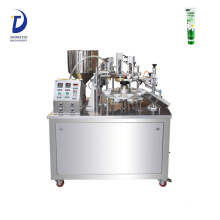 Semi-automatic ointment /cosmetic /grease/silicone sealant laminated plastic tube filling and sealing machine